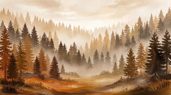Fog Line — Autumn
