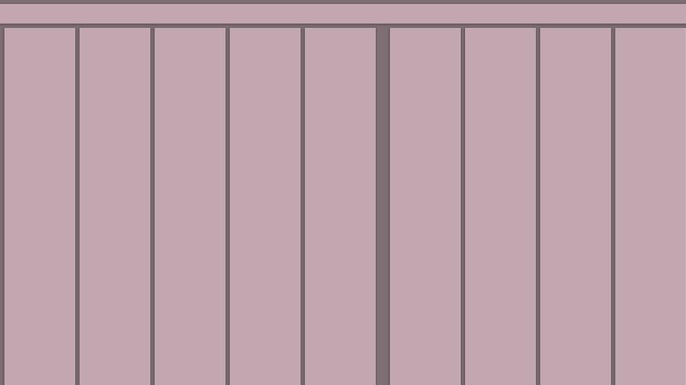 Slatted Half Wall 016