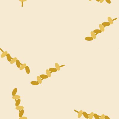 Branch Toile — Mustard