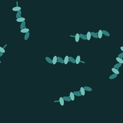 Branch Toile — Deep Teal