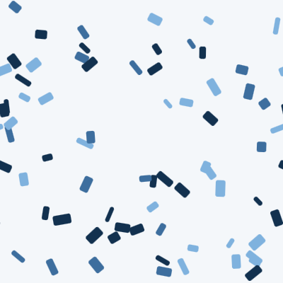 Confetti — Corporate Blue