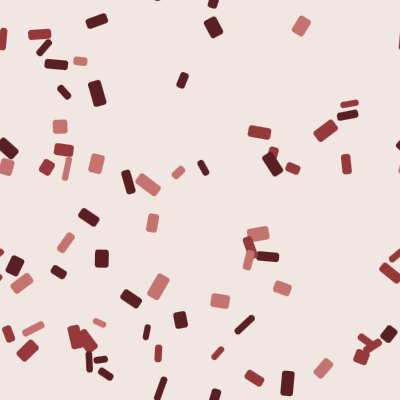 Confetti — Oxblood
