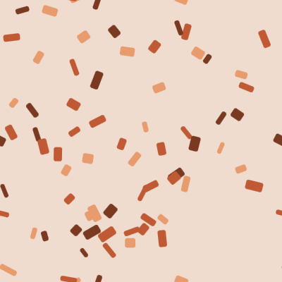 Confetti — Terracotta