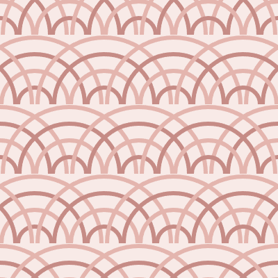 Deco Fan — Blush