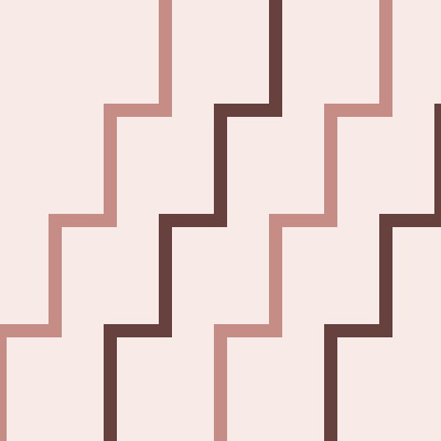 Deco Steps — Blush