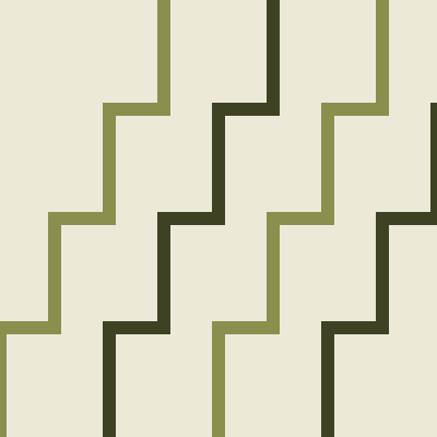Deco Steps — Olive Grove