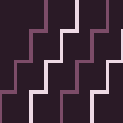 Deco Steps — Plum