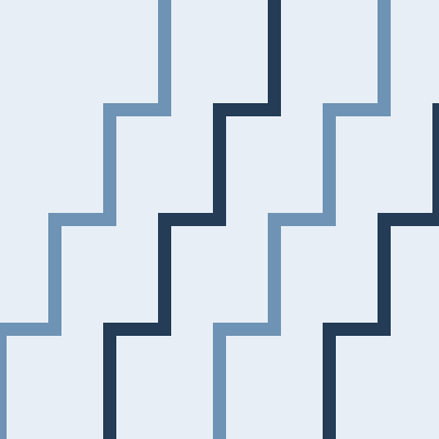 Deco Steps — Sky