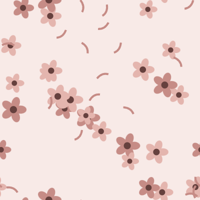Ditsy Floral — Blush