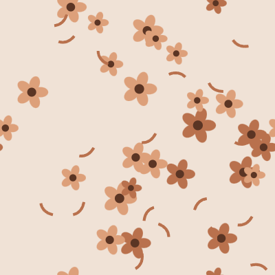 Ditsy Floral — Clay