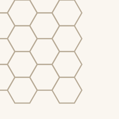 Hex Mesh — Linen