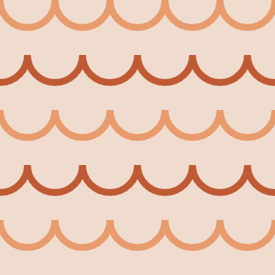 Scallop — Terracotta