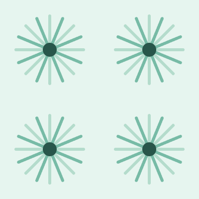 Sunburst — Mint
