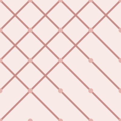 Diamond Trellis — Blush
