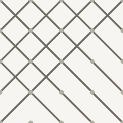 Diamond Trellis — Bone & Ink