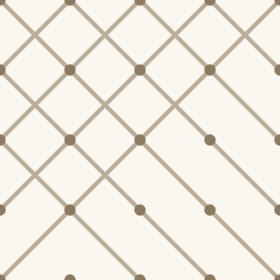Diamond Trellis — Linen