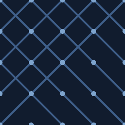 Diamond Trellis — Ink Navy