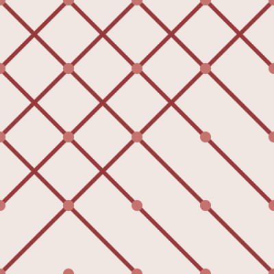 Diamond Trellis — Oxblood
