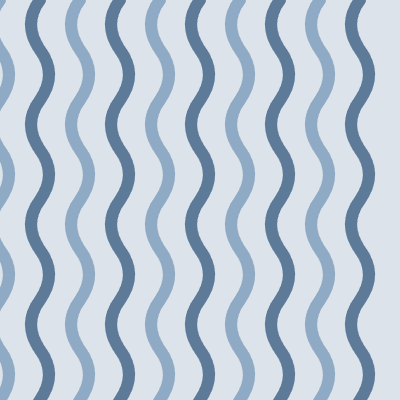 Wave Stripe — Denim