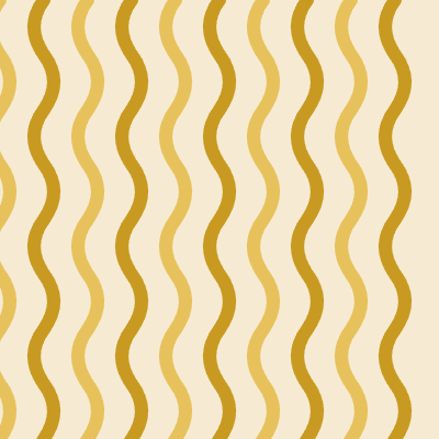 Wave Stripe — Mustard