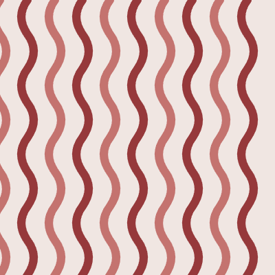Wave Stripe — Oxblood